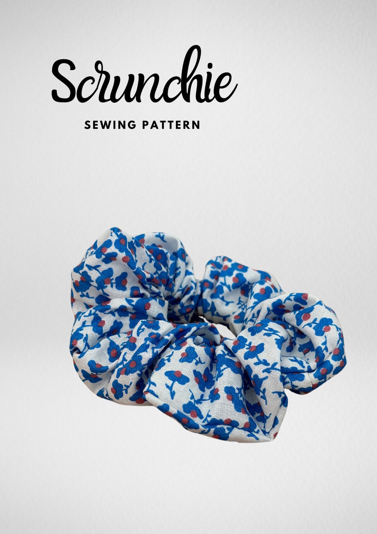Scrunchie Sewing Pattern - Friedlies